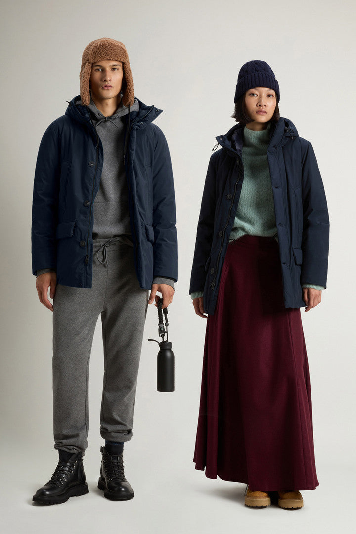 Cloud Arctic Parka with Melton Blue