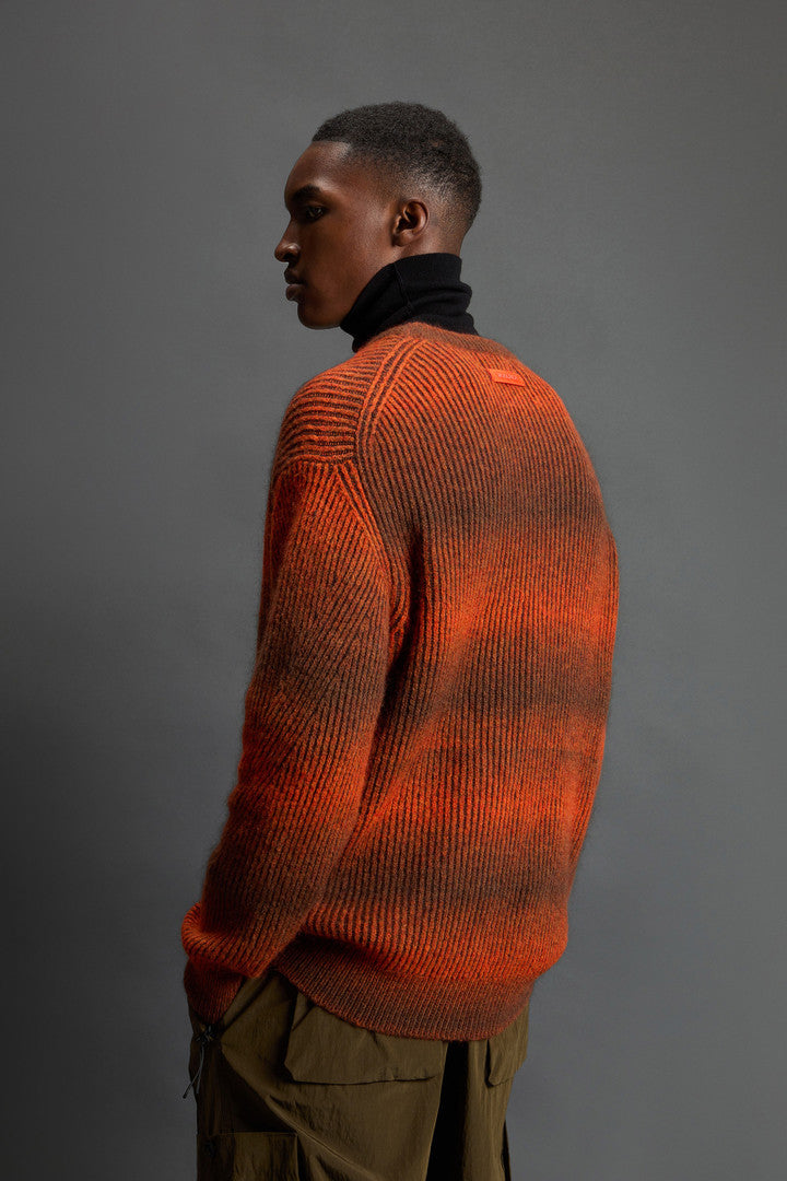 Crewneck Sweater in Virgin Wool Blend by Todd Snyder