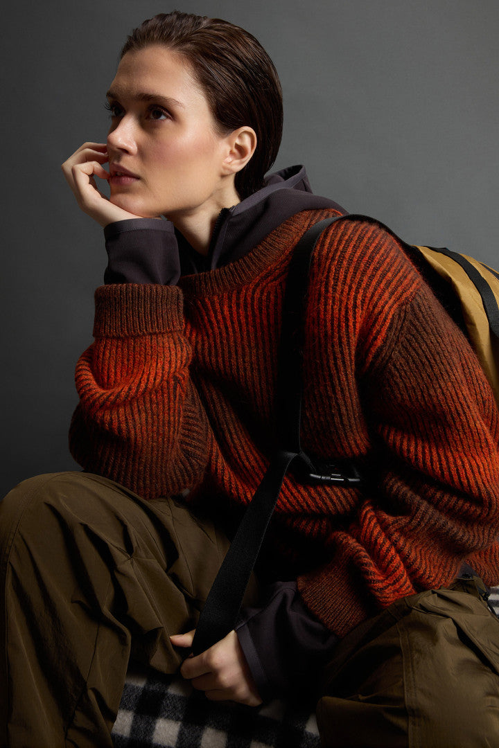 Crewneck Sweater in Virgin Wool Blend by Todd Snyder