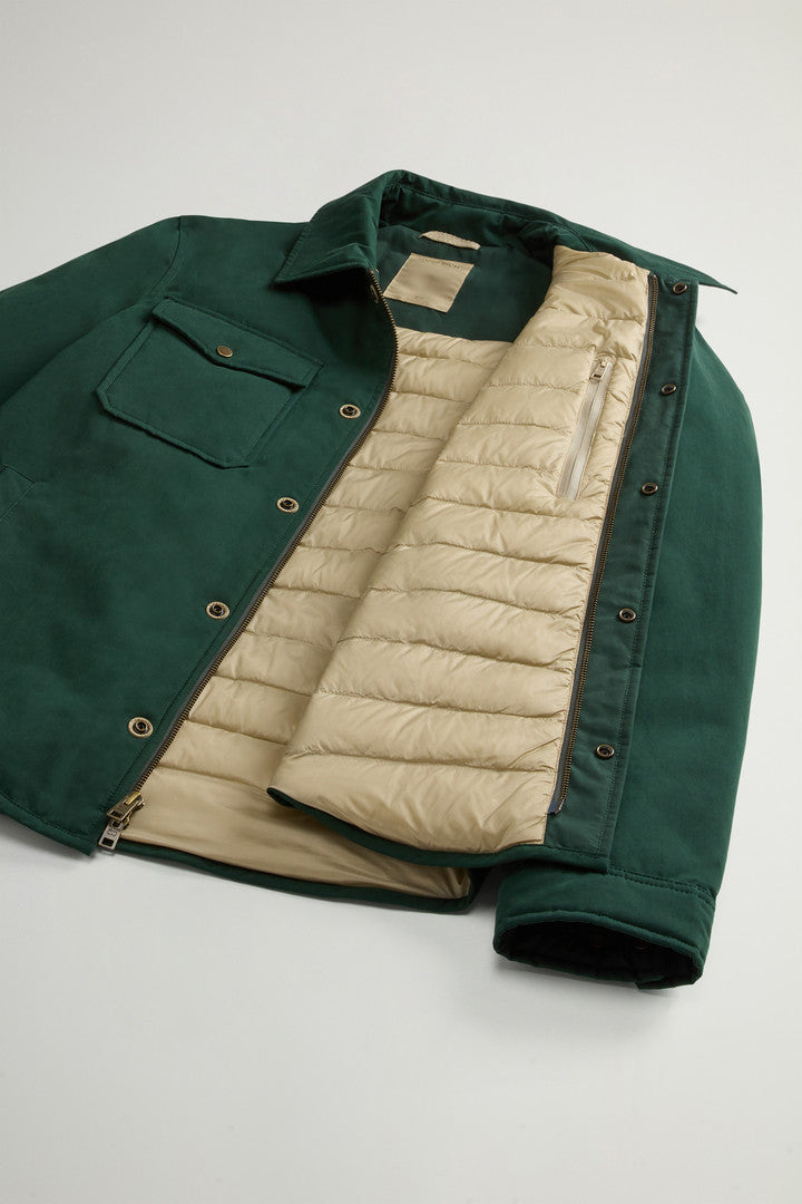 Mountain Cloth Overshirt Dark Holly Green