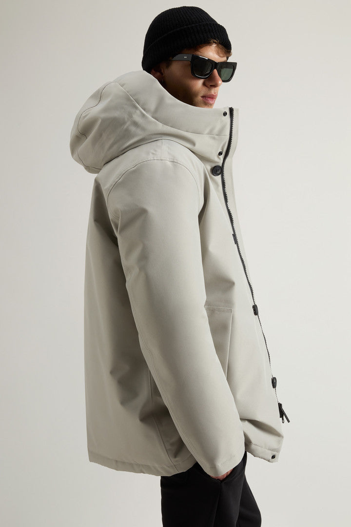 Waterproof Parka in Recycled Two-Layered GORE-TEX Fabric Dove
