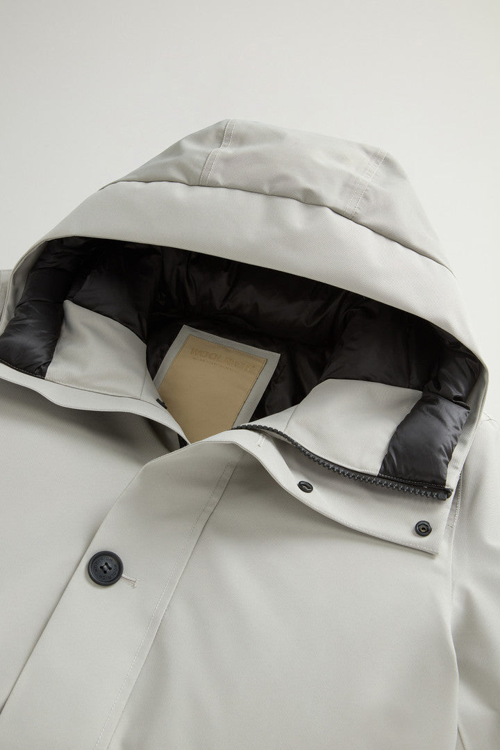 Waterproof Parka in Recycled Two-Layered GORE-TEX Fabric Dove