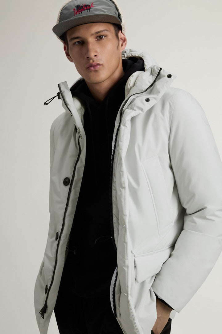Cloud Arctic Parka with Hood Dry Gray