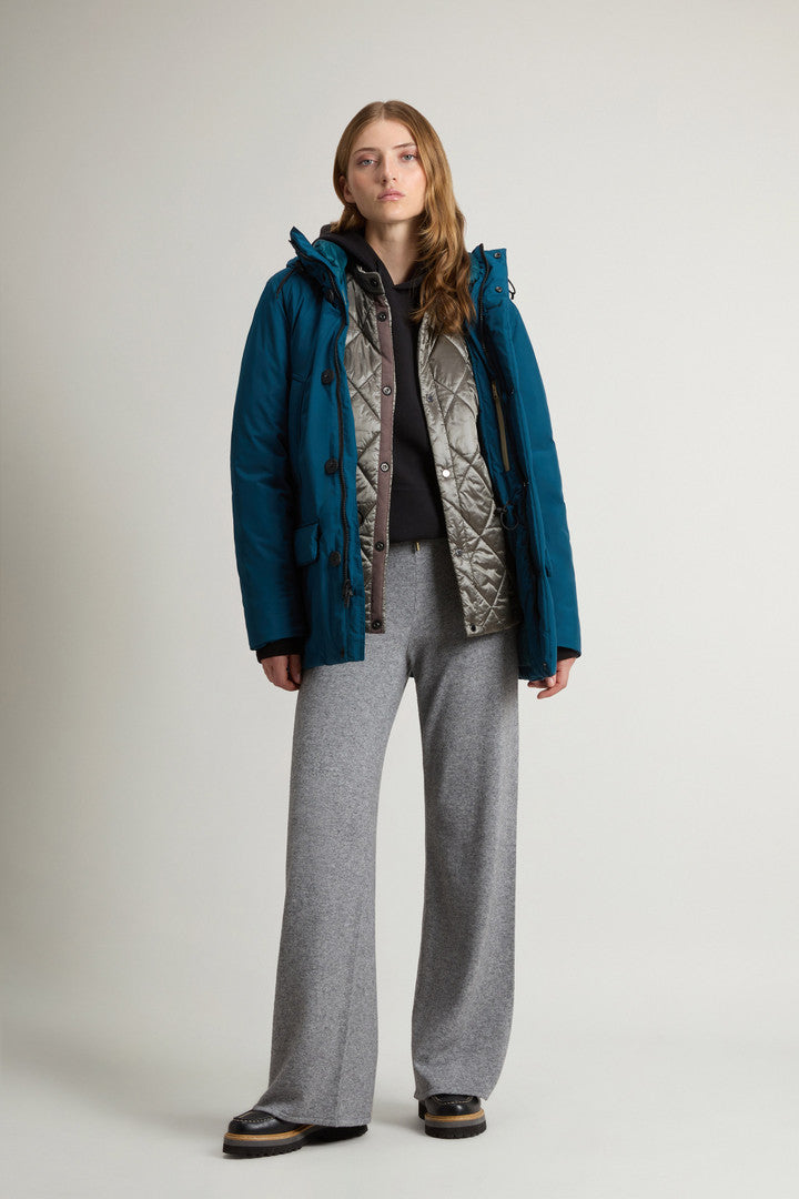 Cloud Arctic Parka with Hood Deep Water