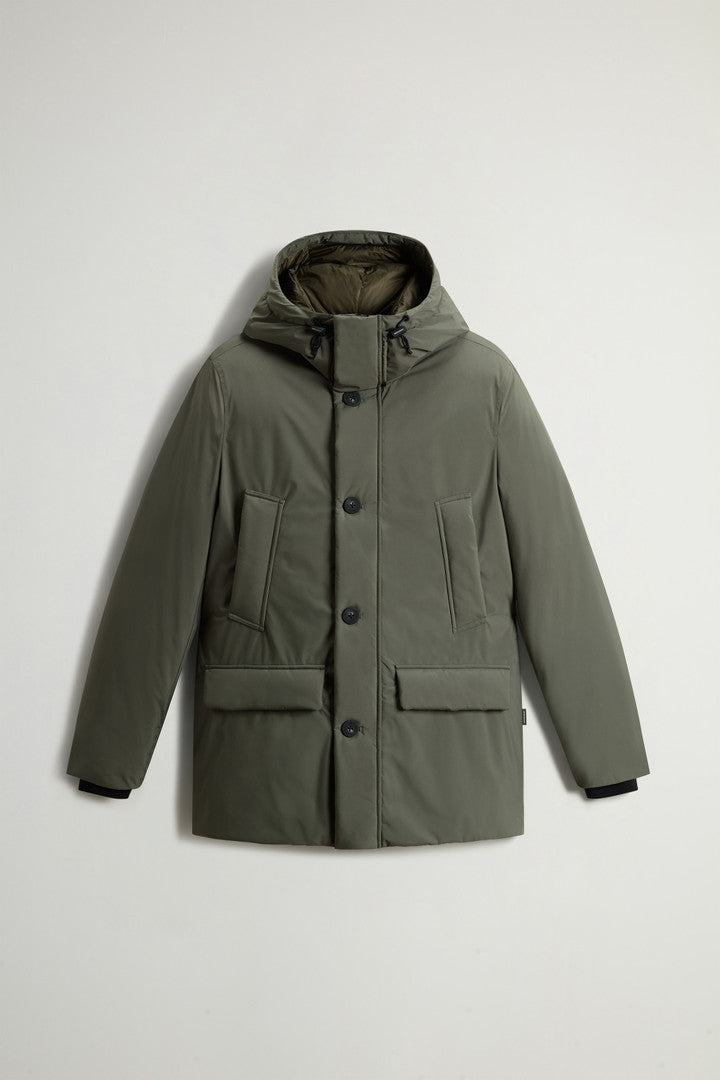 Cloud Arctic Parka with Hood Dark Green
